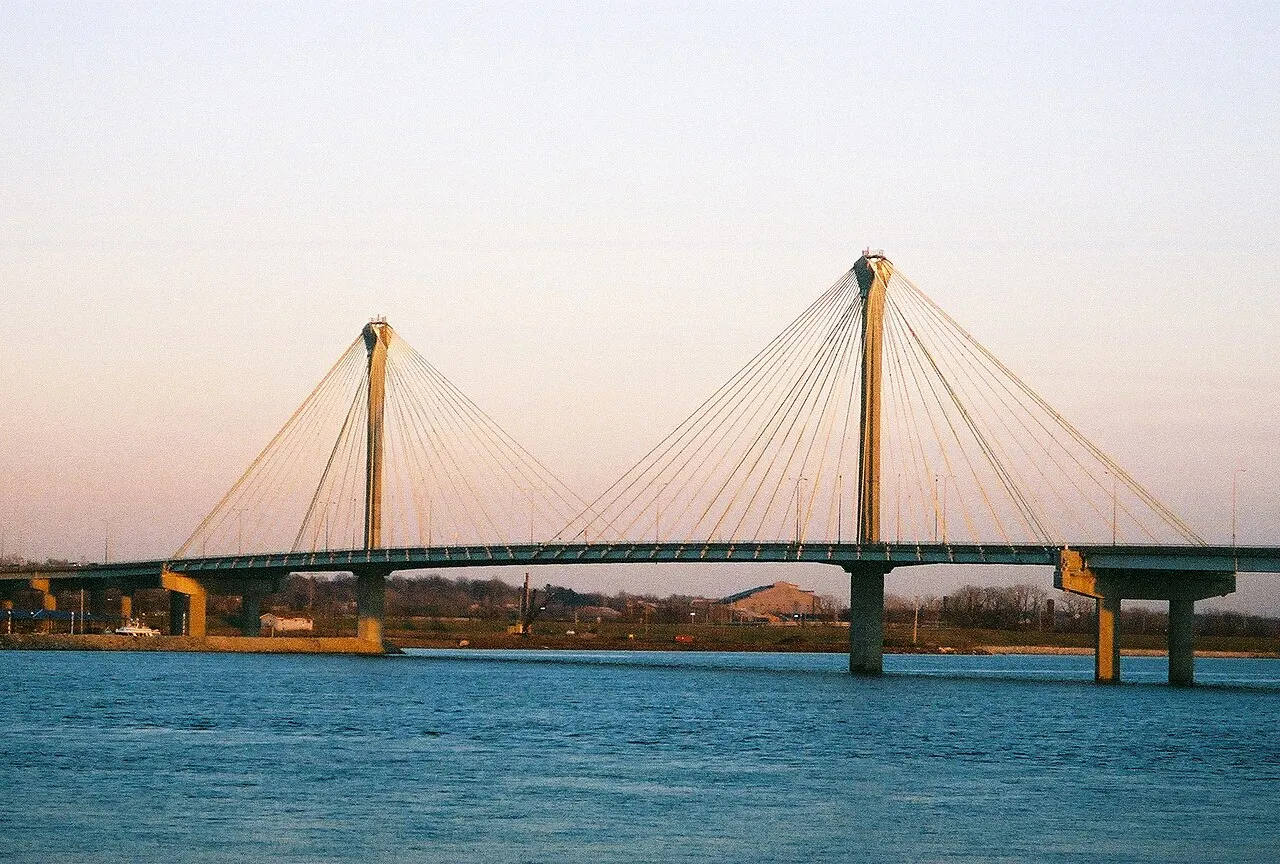 Clark Bridge, Alton, Illinois, United States
