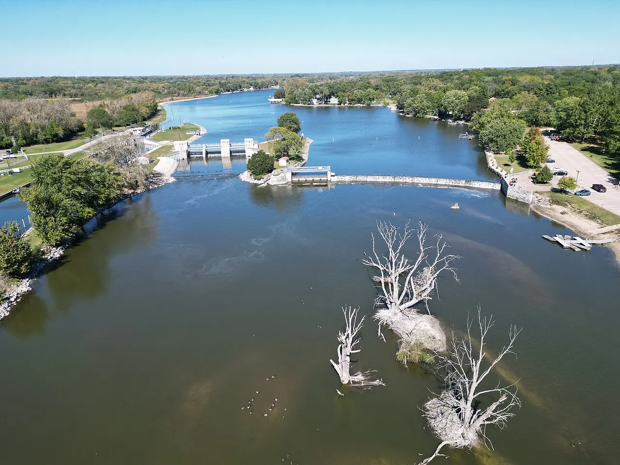 McHenry Dam, McHenry, Illinois, United States