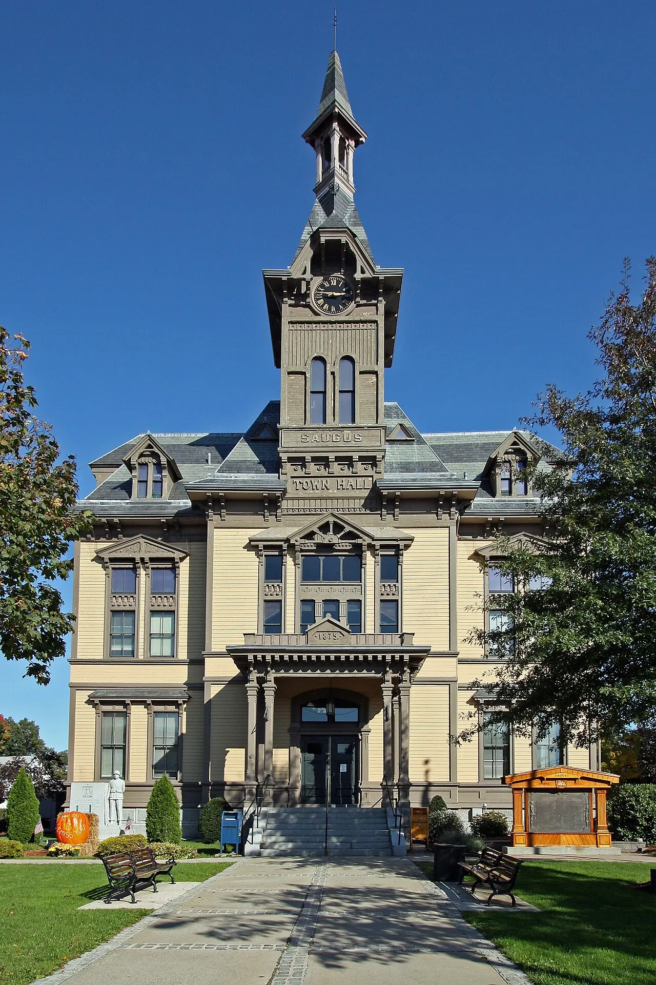 Saugus Town Hall, Saugus, Massachusetts, United States