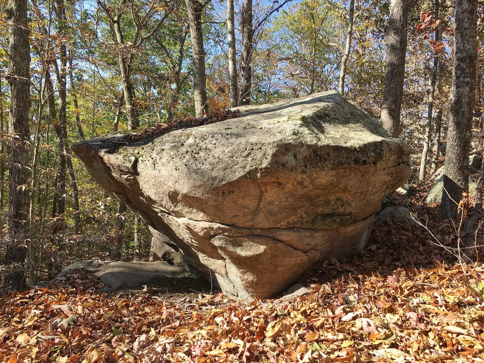 Wolf Rock Nature Preserve, Mansfield City, Connecticut, United States