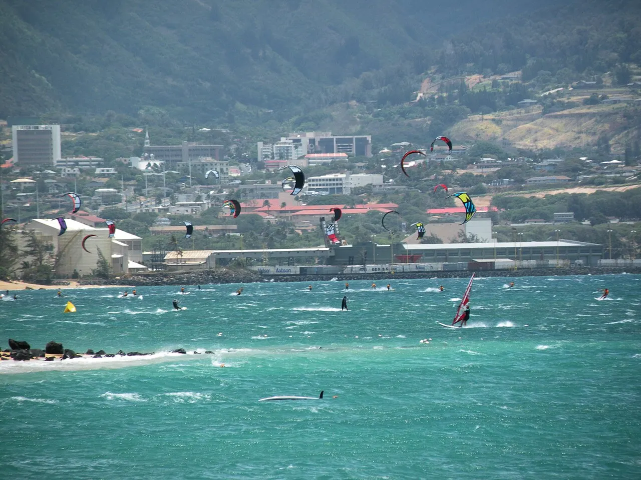 Kanaha Beach Park, Kahului, Hawaii, United States