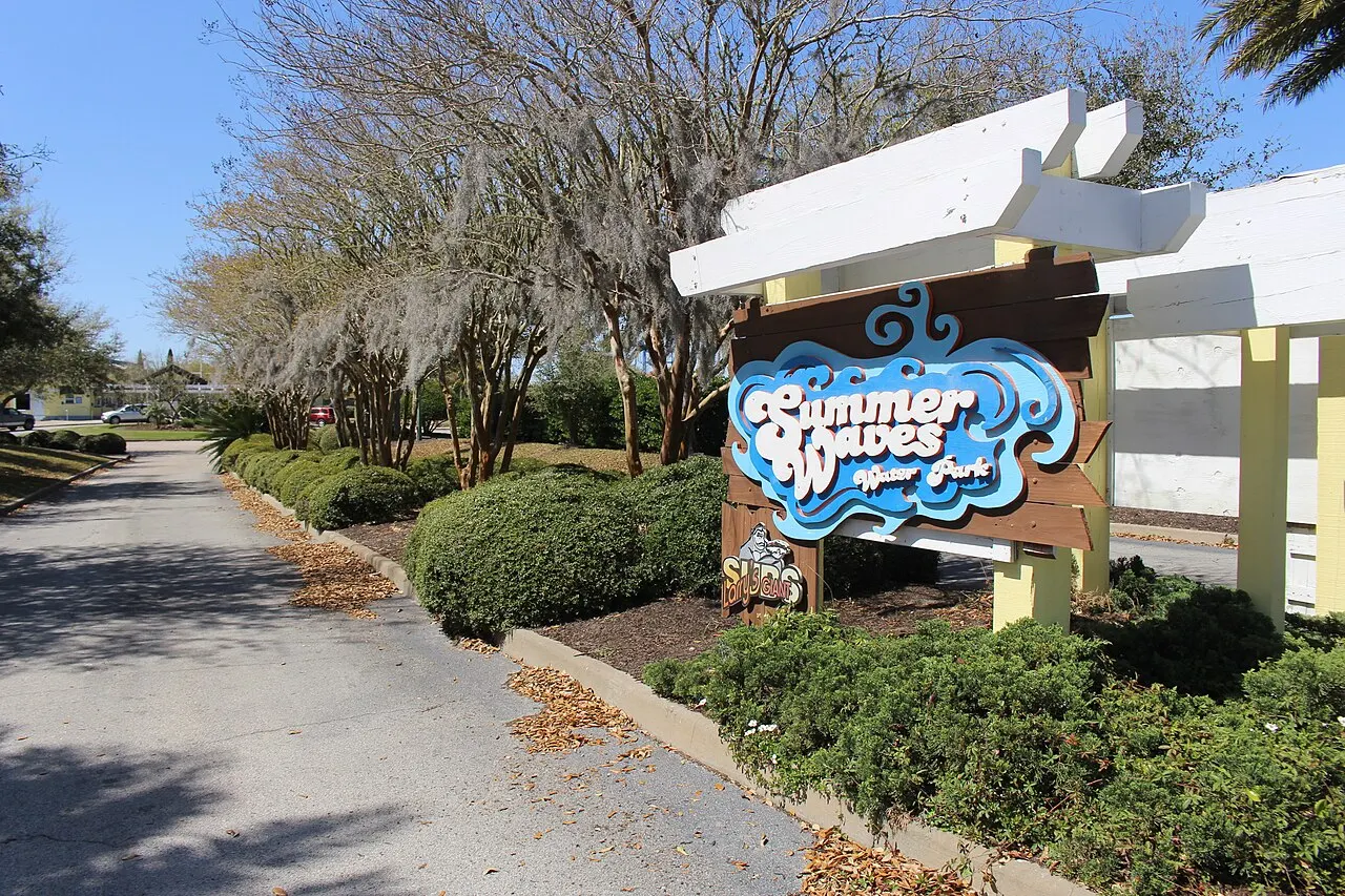 Summer Waves Water Park, Jekyll Island, Georgia, United States
