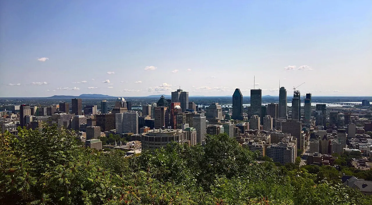 Mount Royal Park and the Kondiaronk Belvedere, Montreal, Canada