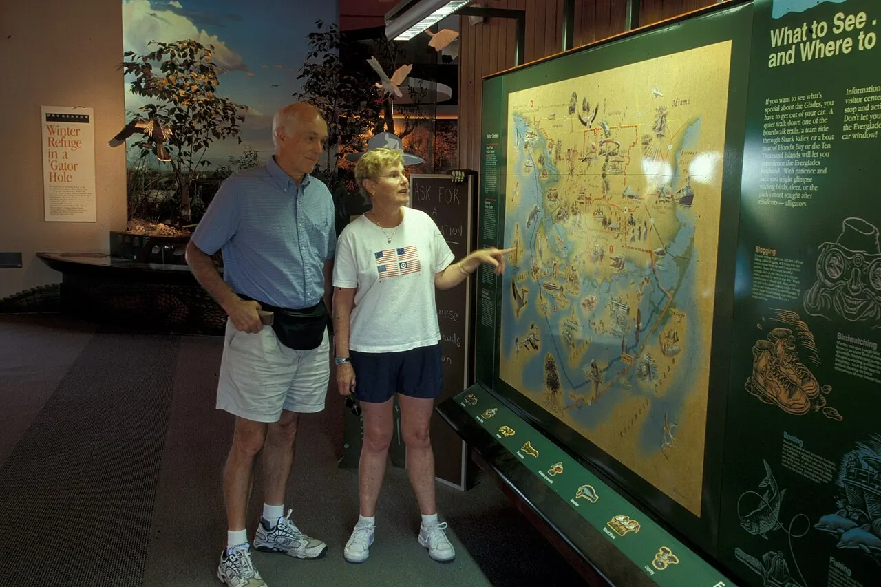 Ernest F. Coe Visitor Center, Everglades National Park, Florida, United States
