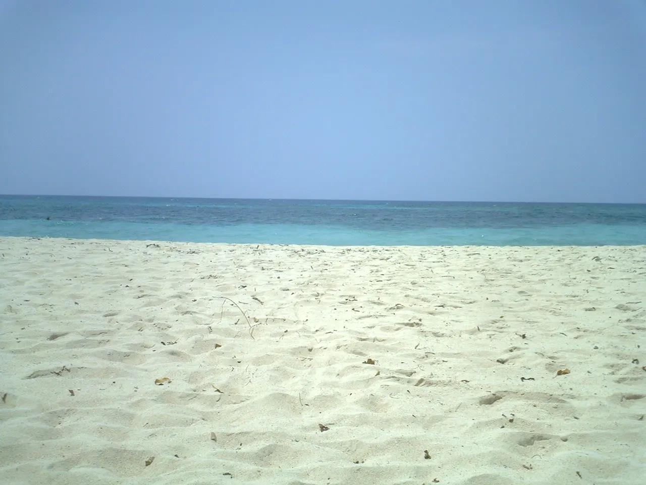 Playa Blanca on Barú, Cartagena, Colombia