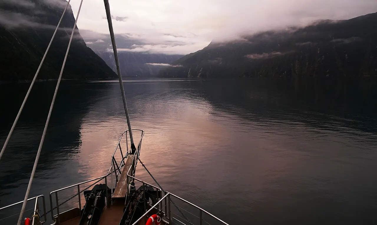 Milford Sound Fiord Cruise, Milford Sound, New Zealand