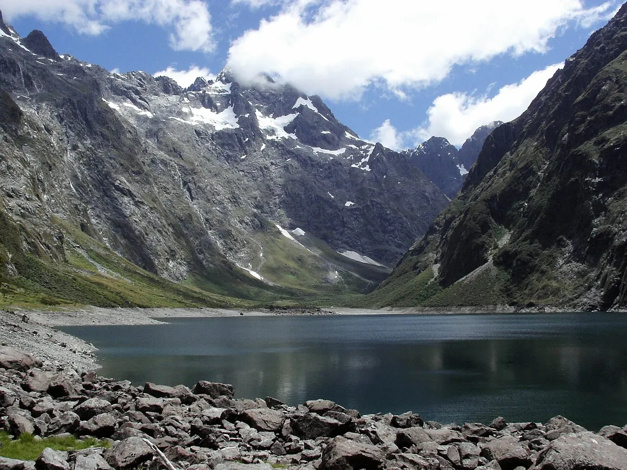 Lake Marian, Milford Sound, New Zealand