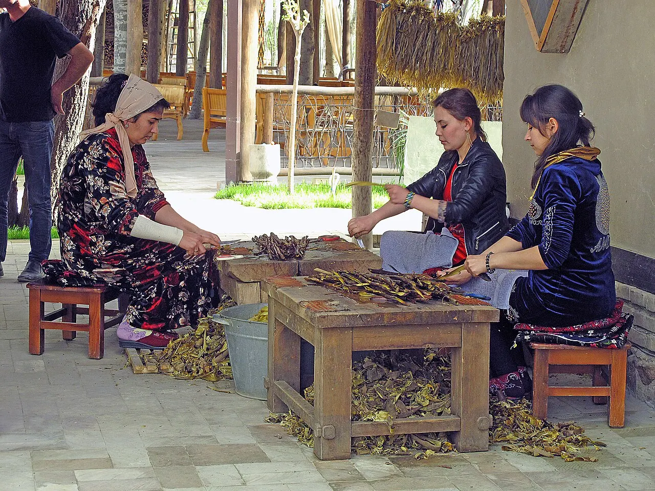 Meros Paper Mill at Konigil, Samarkand, Uzbekistan