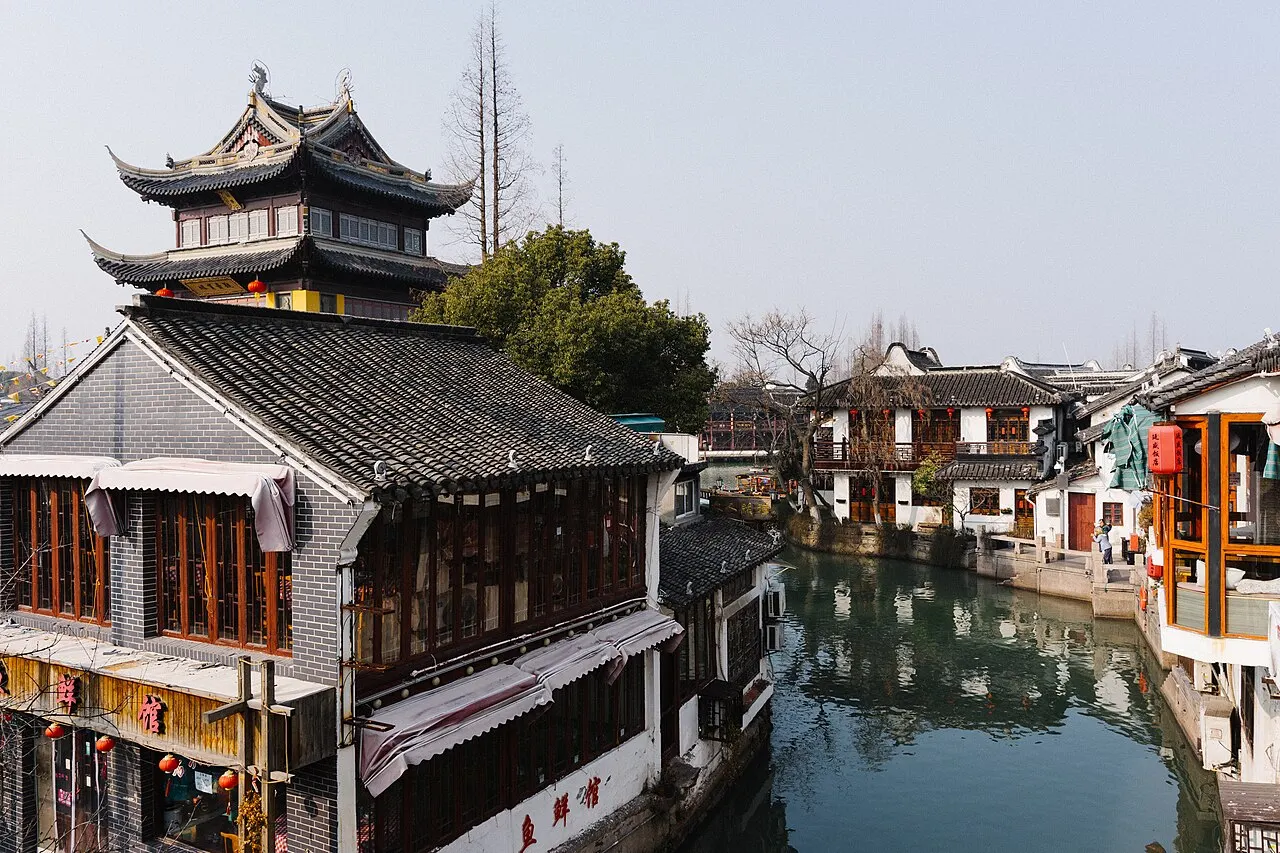 Zhujiajiao Water Town, Shanghai, Shanghai, China
