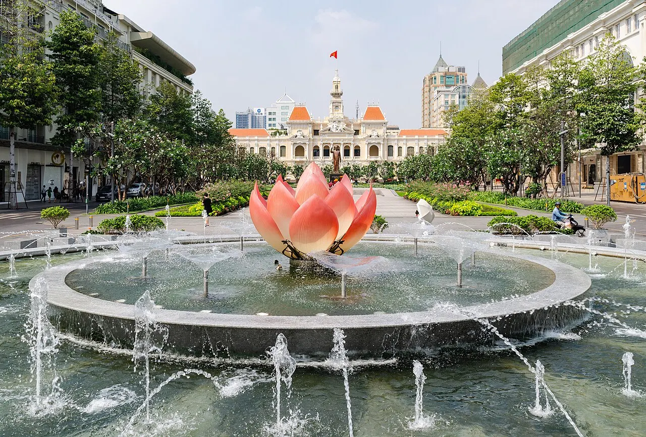 Nguyen Hue Walking Street, Ho Chi Minh City, Ho Chi Minh City (HCMC), Vietnam