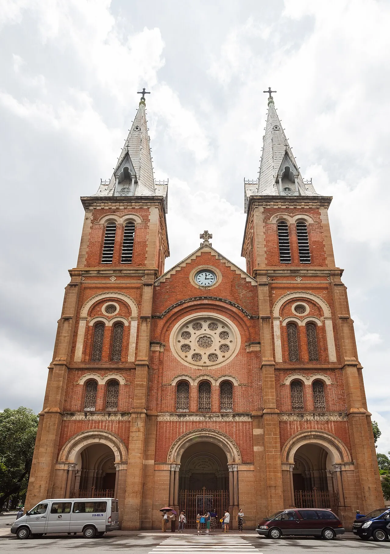Notre-Dame Cathedral Basilica of Saigon, Ho Chi Minh City, Ho Chi Minh City (HCMC), Vietnam