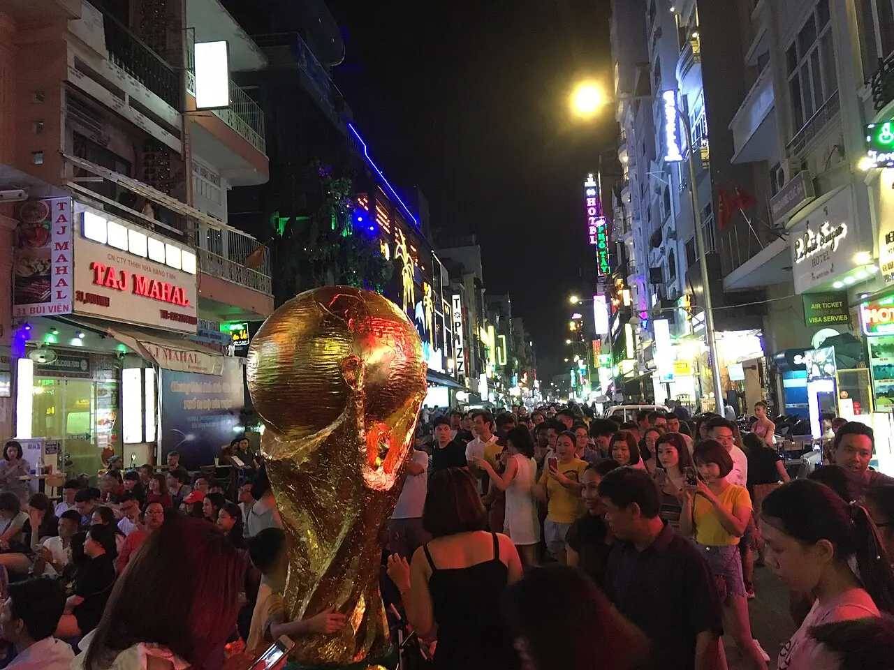 Bui Vien Walking Street, Ho Chi Minh City, Ho Chi Minh City (HCMC), Vietnam