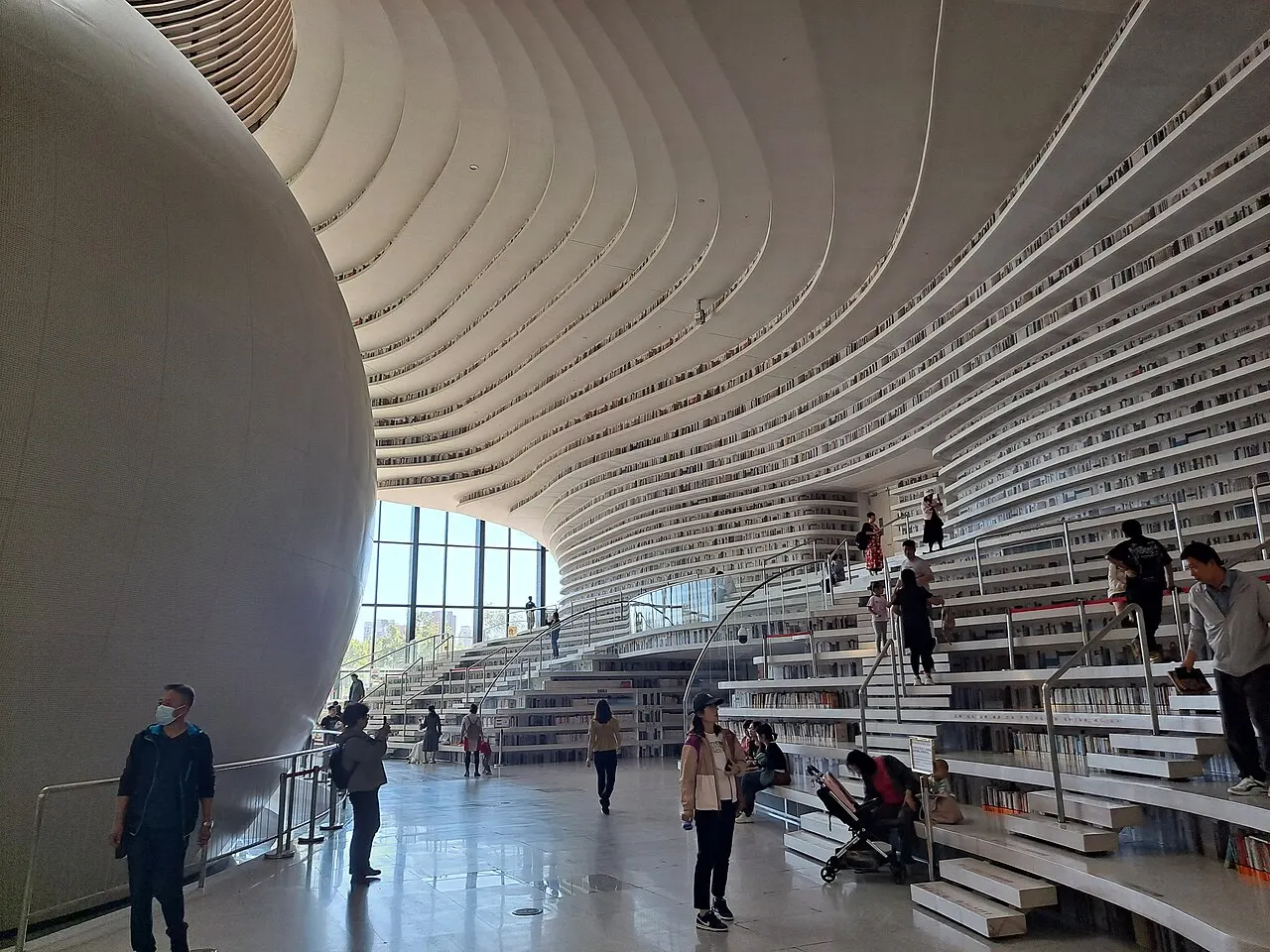 Tianjin Binhai Library, Tianjin, Tianjin, China