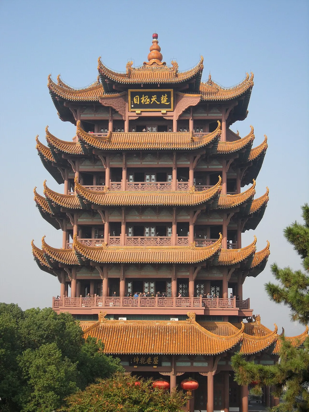 Yellow Crane Tower, Wuhan, Hubei, China