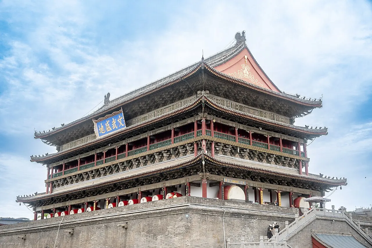 Xi'an Drum Tower, Xi’an, Shaanxi, China