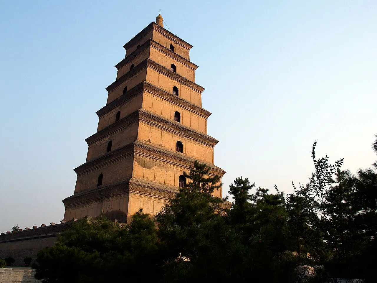 Giant Wild Goose Pagoda, Xi’an, Shaanxi, China