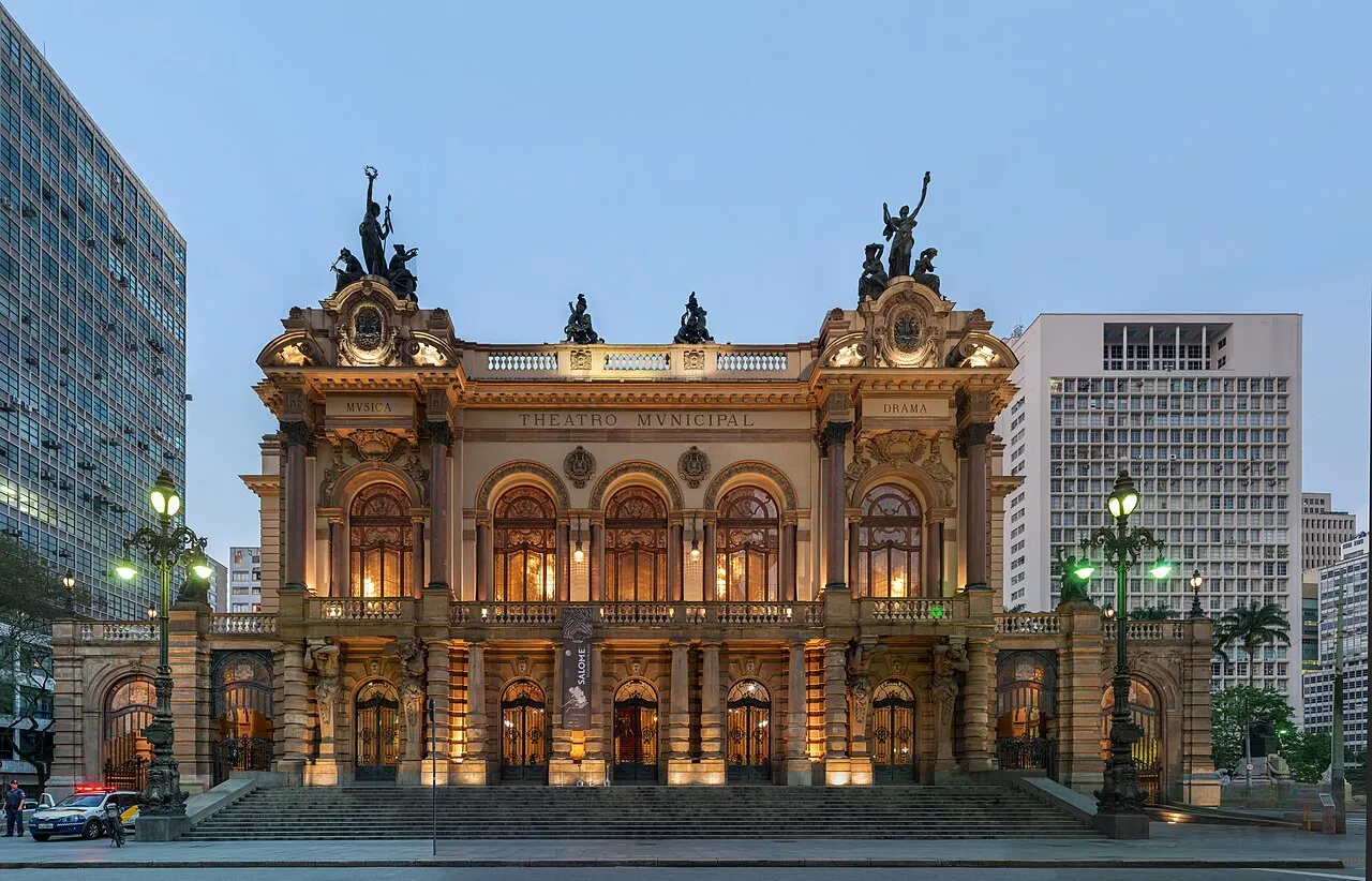 Theatro Municipal de São Paulo, São Paulo, São Paulo, Brazil