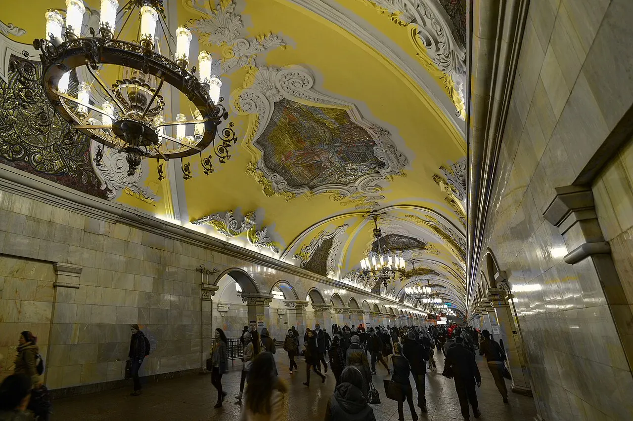 Moscow Metro, Moscow, Moscow, Russia
