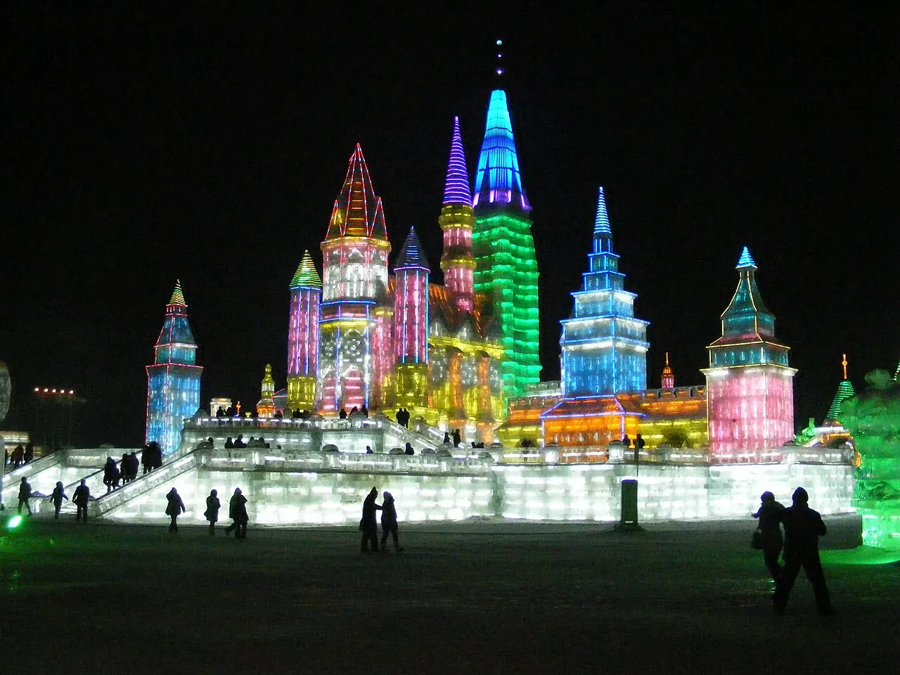 Harbin Ice and Snow World, Harbin, Heilongjiang, China