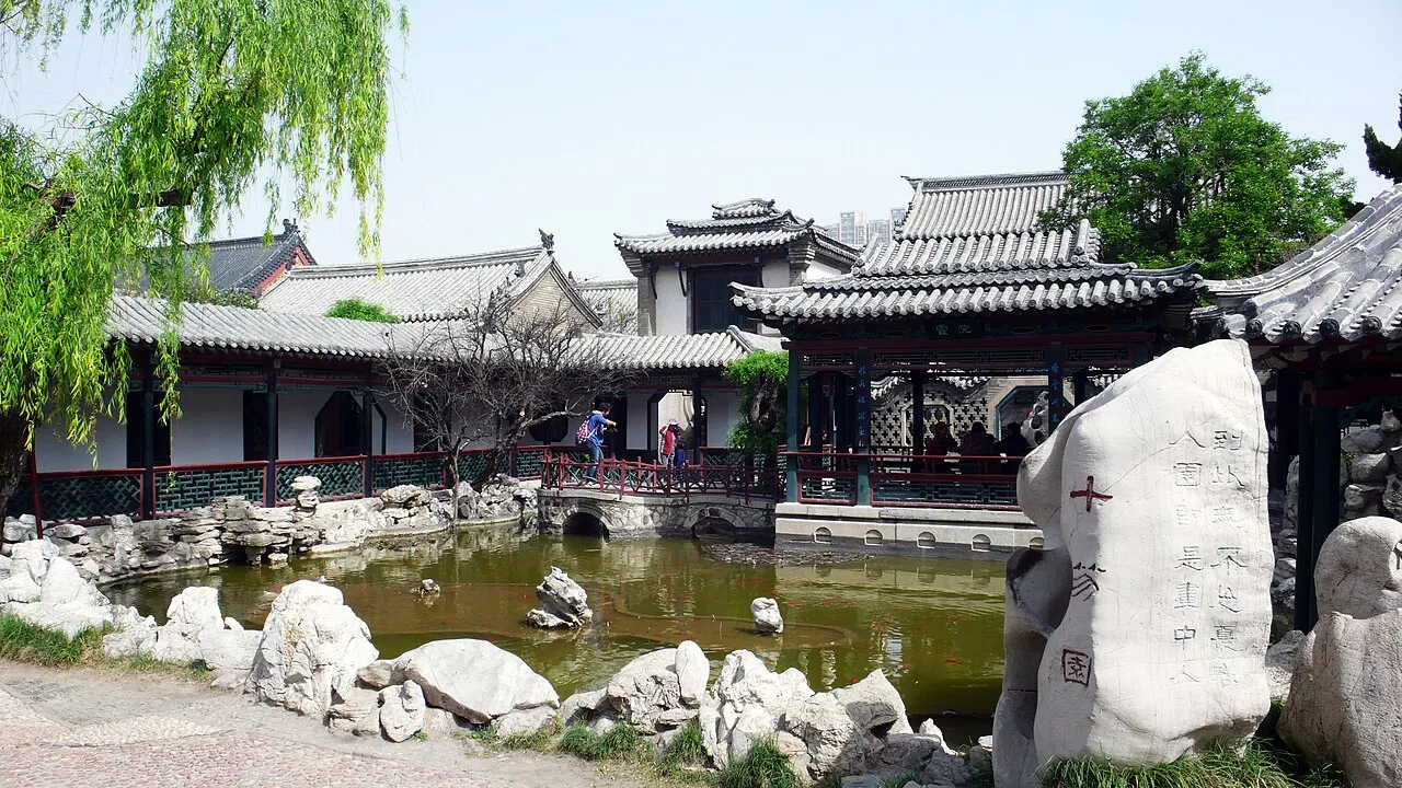 Shihu Garden, Weifang, Shandong, China