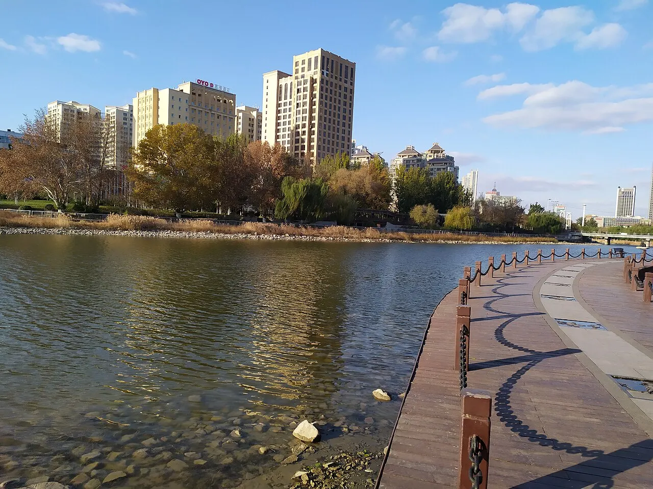 Bailang River, Weifang, Shandong, China