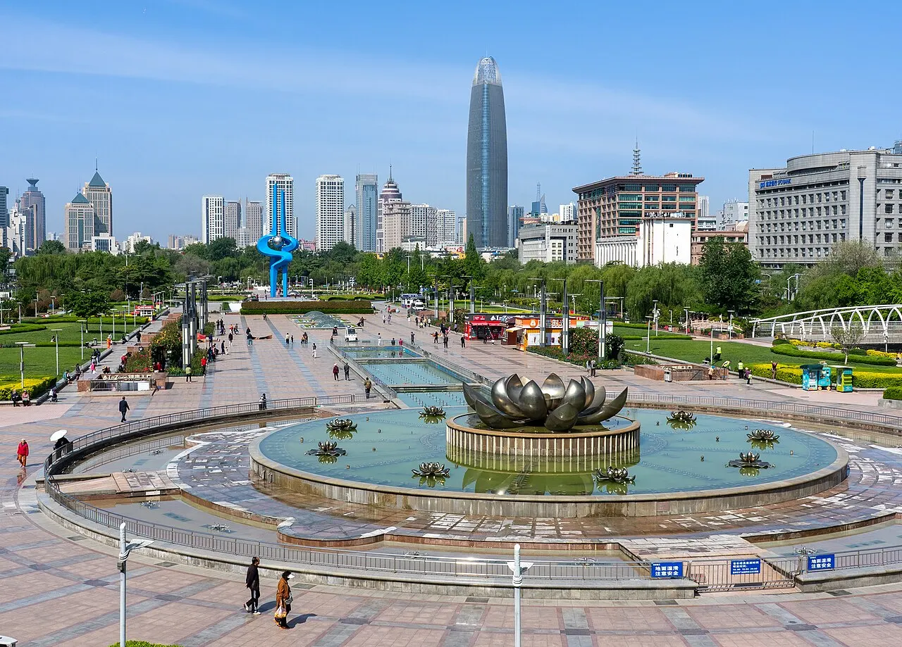 Quancheng Square, Jinan, Shandong, China