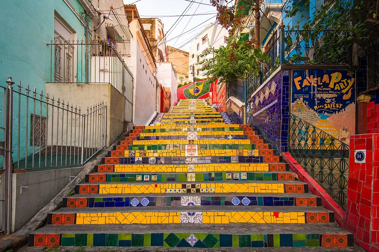 Escadaria Selarón, Rio de Janeiro, Rio de Janeiro, Brazil