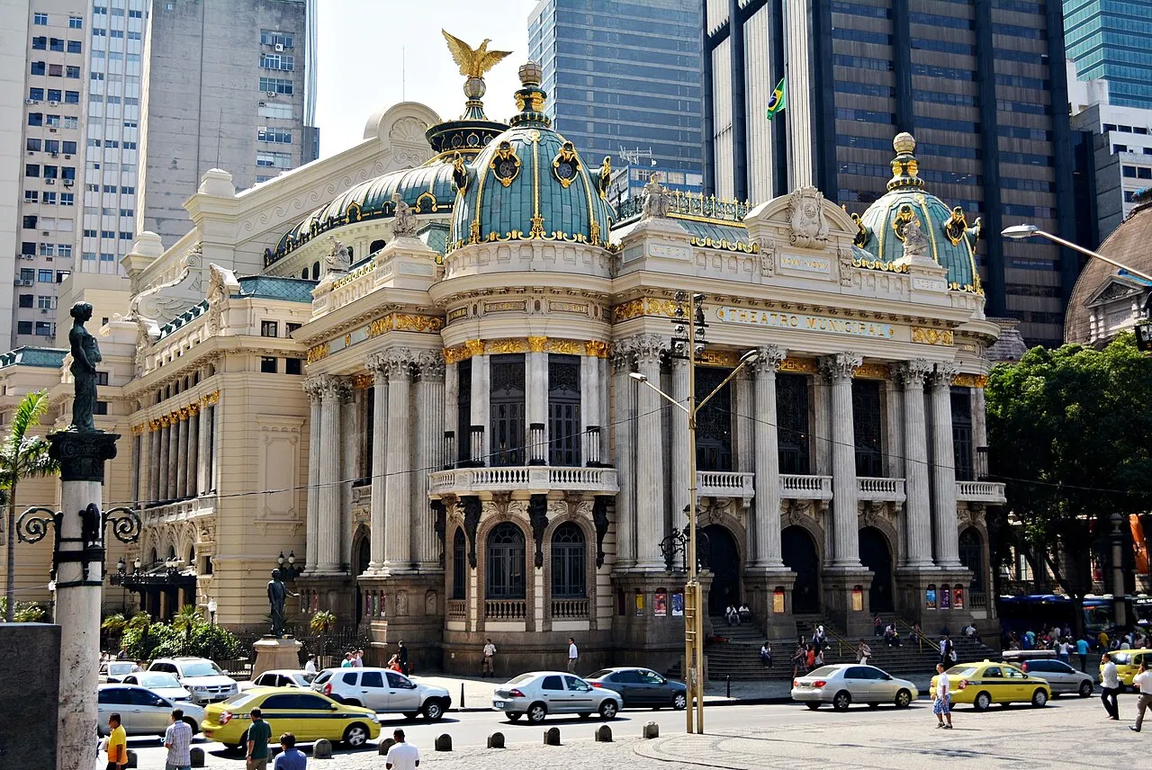 Theatro Municipal do Rio de Janeiro, Rio de Janeiro, Rio de Janeiro, Brazil