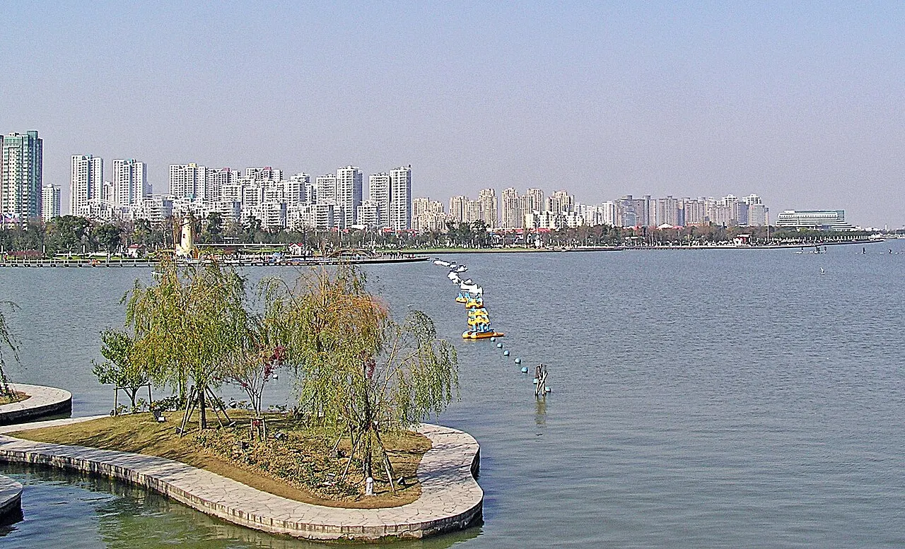 Jinji Lake, Suzhou, Jiangsu, China
