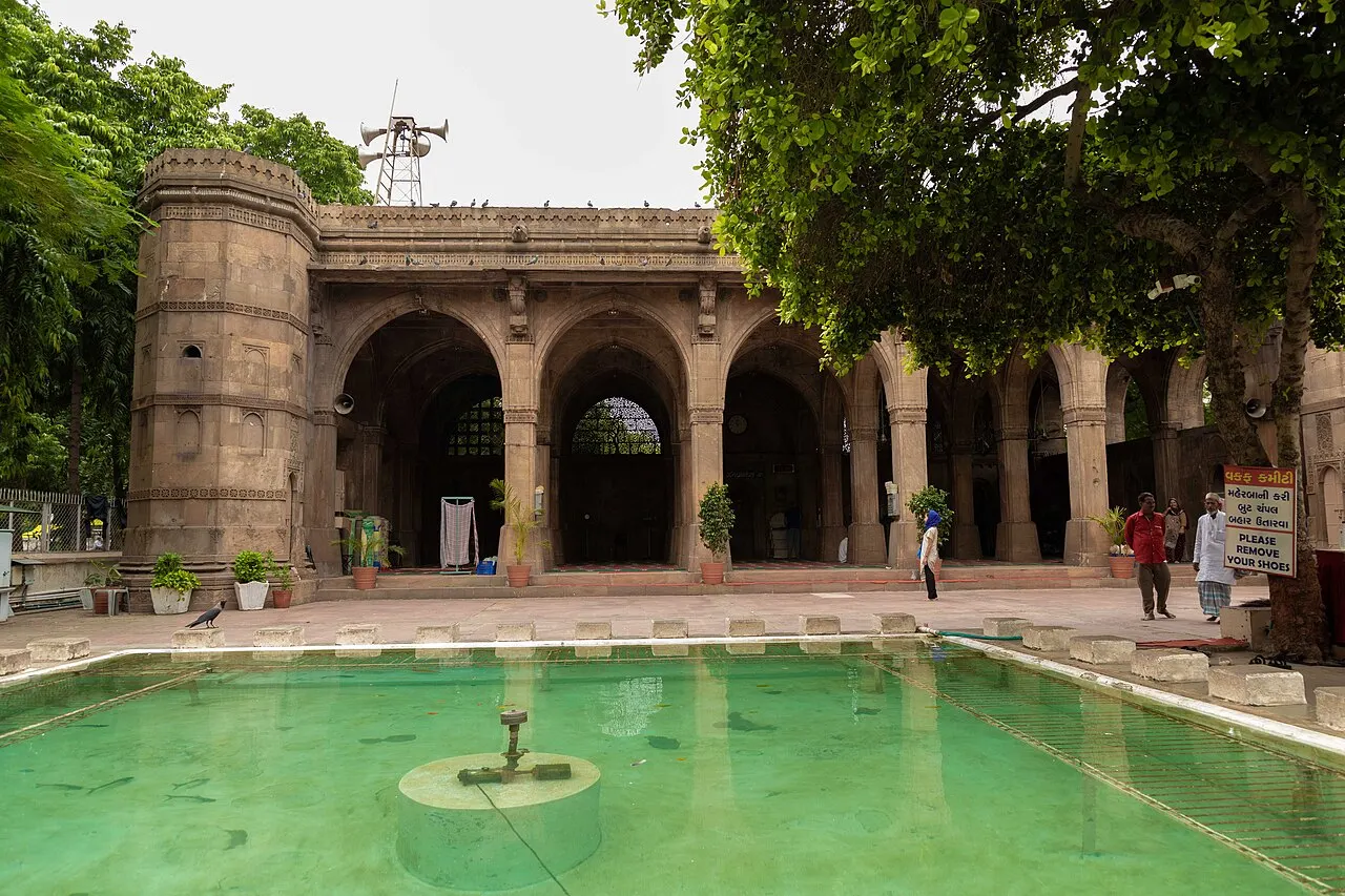 Sidi Saiyyed Mosque, Ahmedabad, Gujarat, India