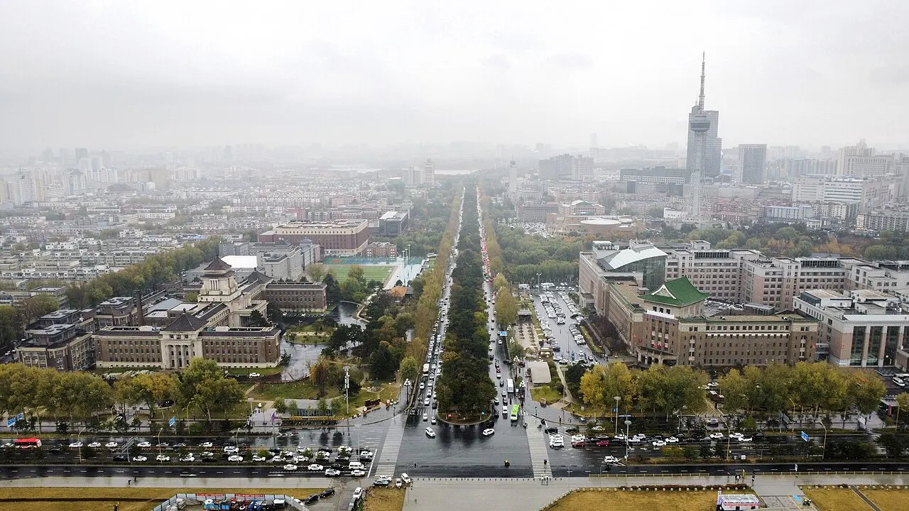 Xinmin Avenue, Changchun, Jilin, China