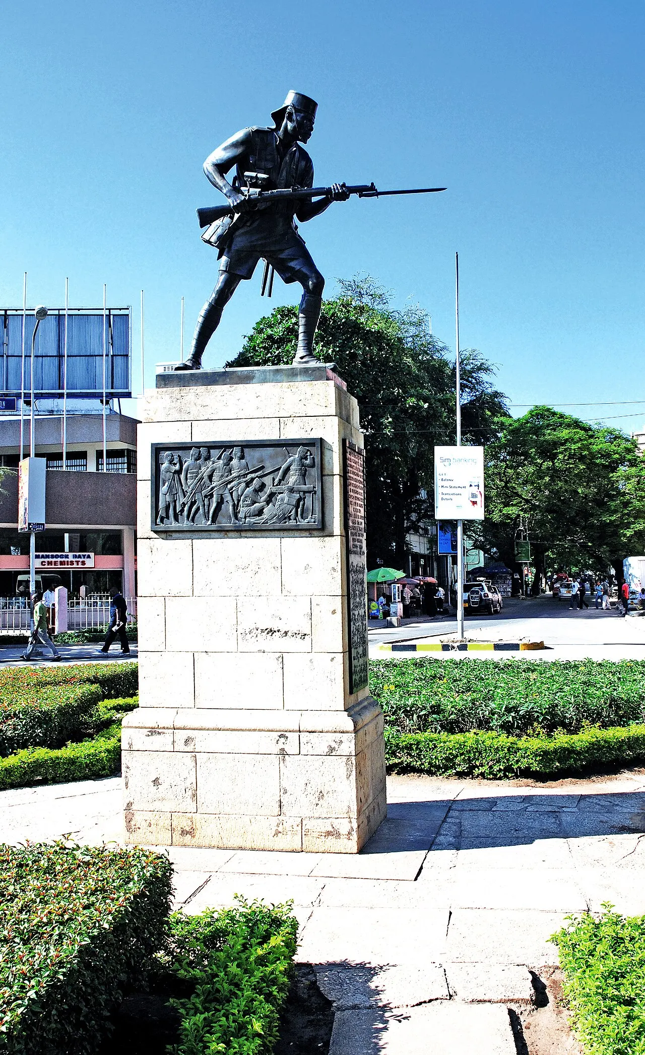 Askari Monument, Dar es Salaam, Dar es Salaam Region, Tanzania