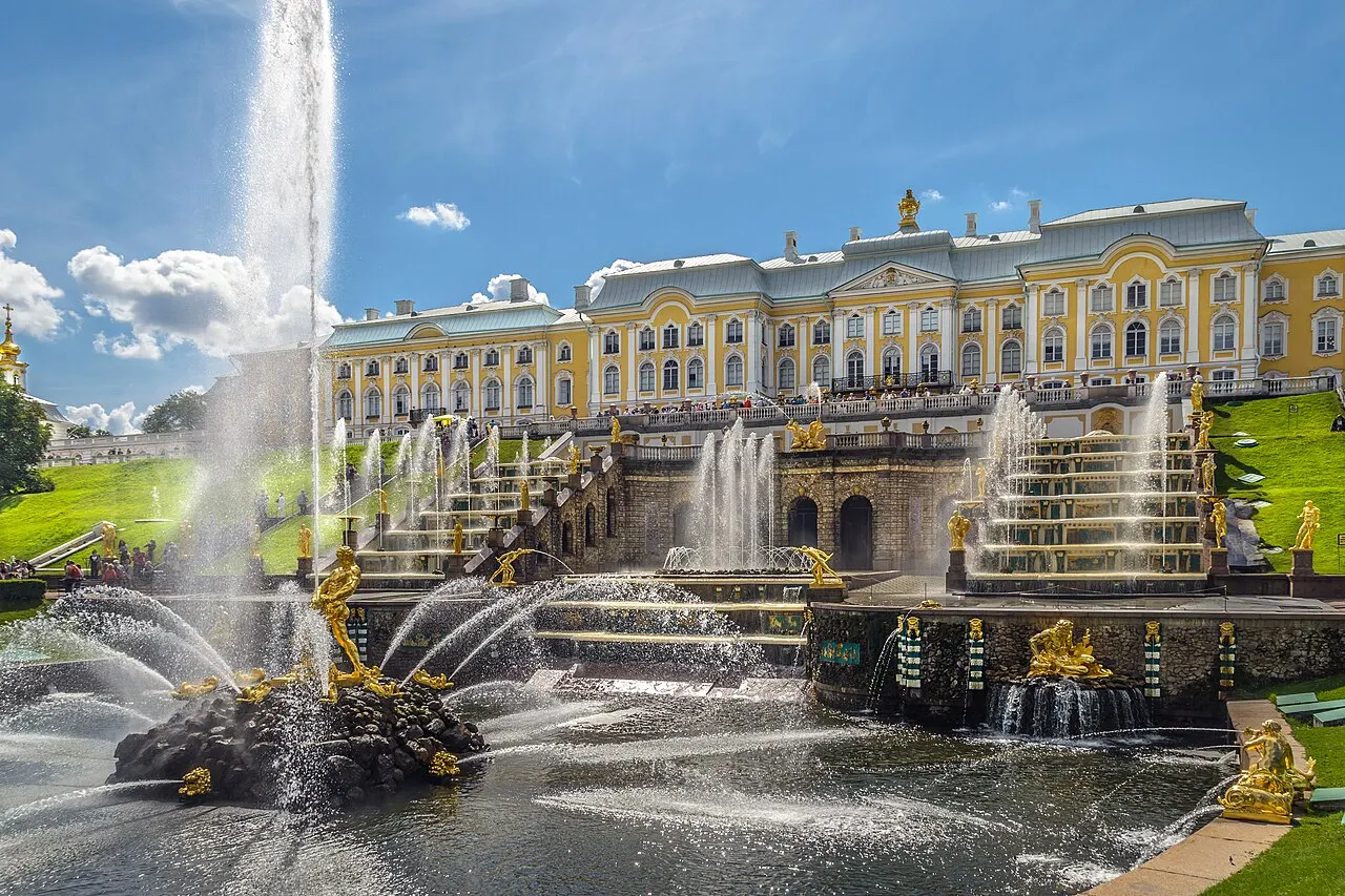 Peterhof Palace, Saint Petersburg, St.-Petersburg, Russia
