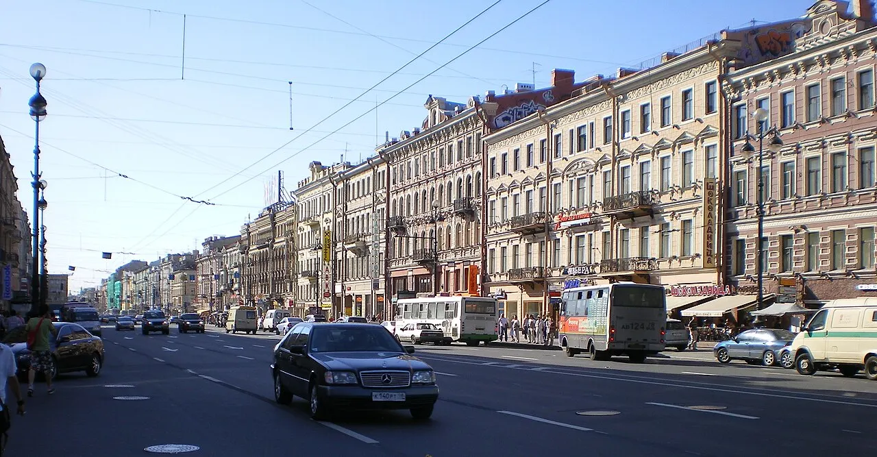 Nevsky Prospect, Saint Petersburg, St.-Petersburg, Russia