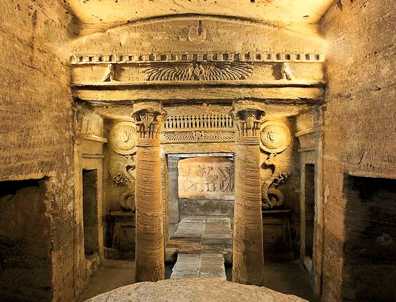 Catacombs of Kom el Shoqafa, Alexandria, Alexandria, Egypt