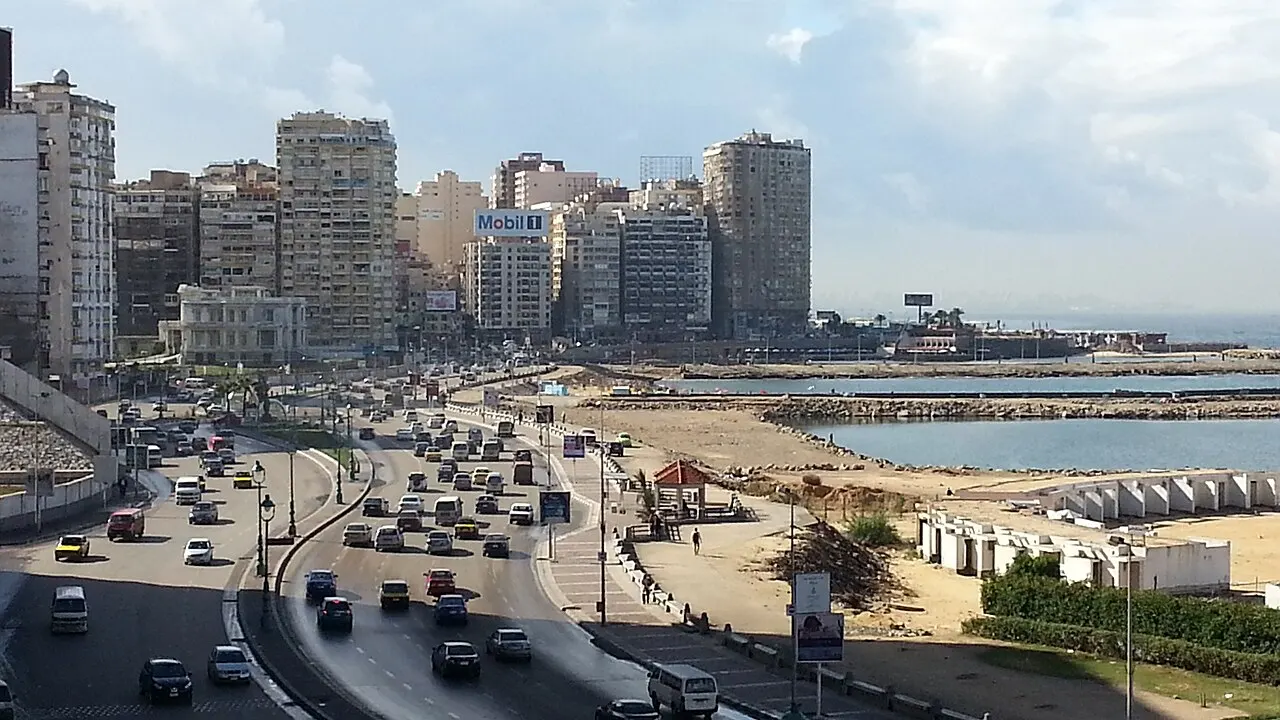 Alexandria Corniche, Alexandria, Alexandria, Egypt