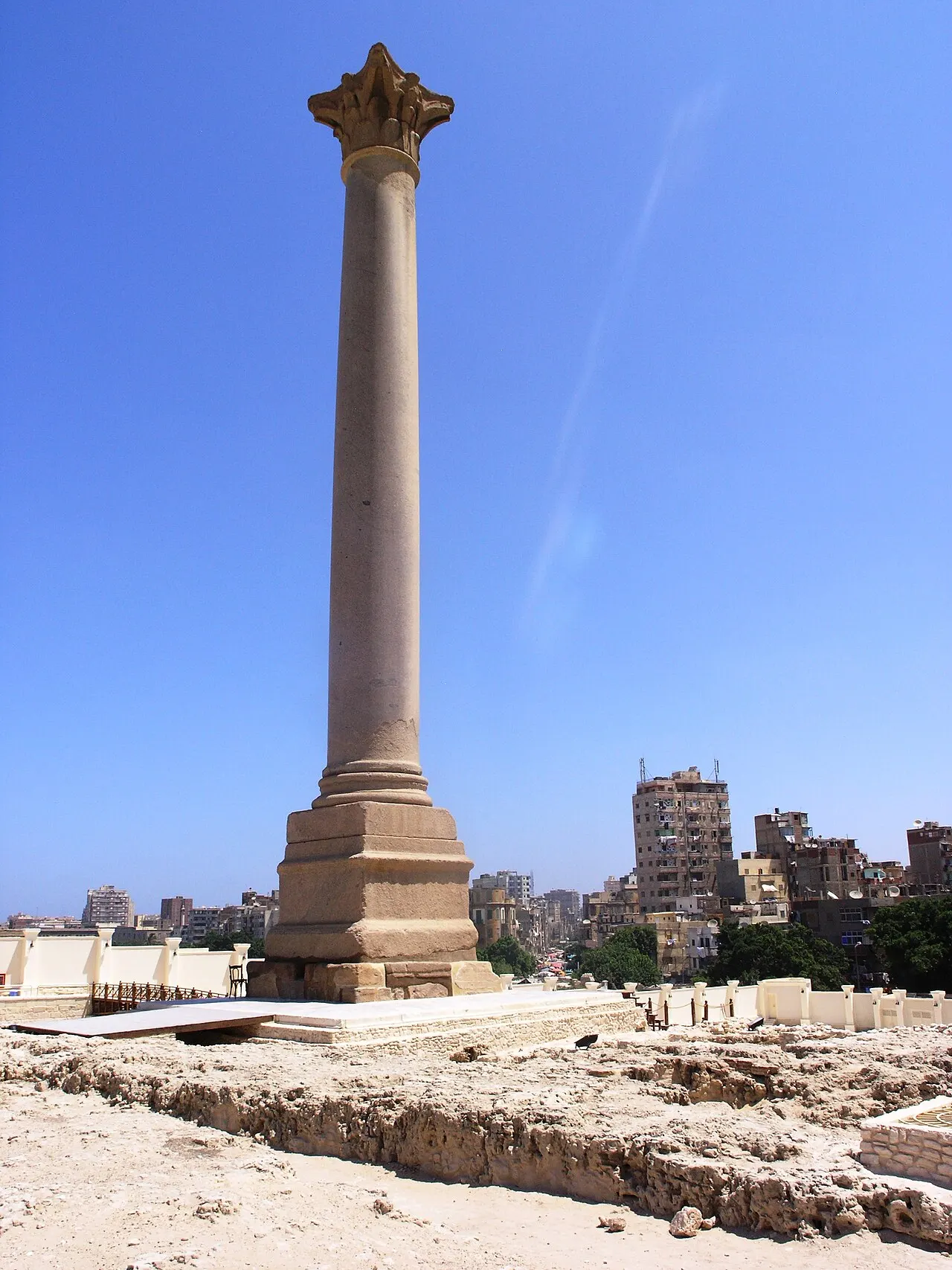 Pompey's Pillar, Alexandria, Alexandria, Egypt