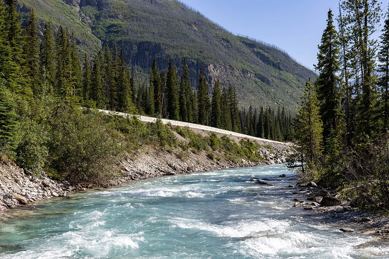 Banff-Windermere Highway, Kootenay National Park, British Columbia, Canada