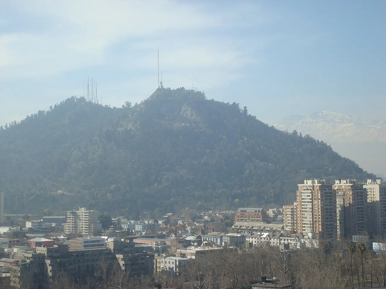 San Cristobal Hill, Santiago, Santiago Metropolitan, Chile