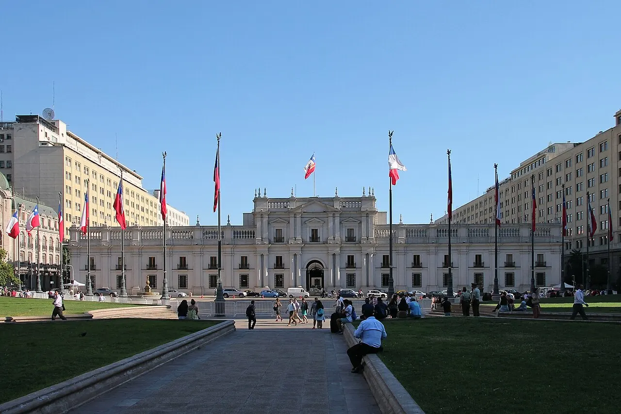 La Moneda Palace, Santiago, Santiago Metropolitan, Chile