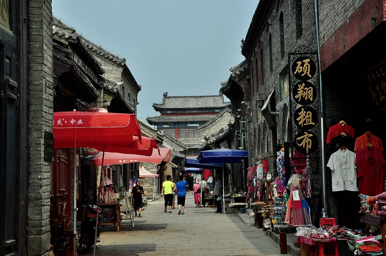 Zhoucun Ancient Town, Zibo, Shandong, China