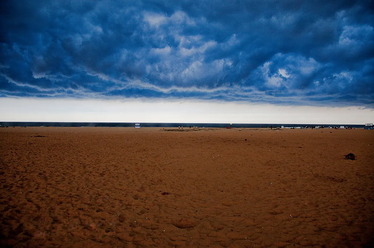 Elliot's Beach, Chennai, Tamil Nadu, India