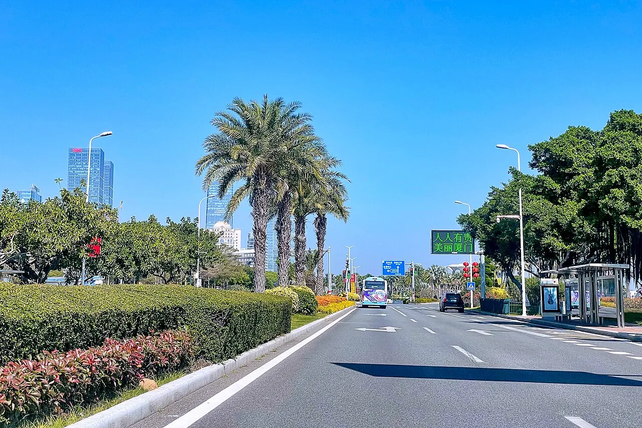 Xiamen Huandao Road, Xiamen, Fujian, China