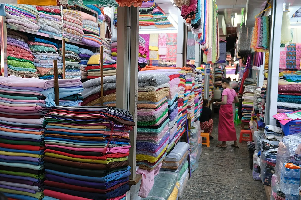 Bogyoke Aung San Market, Yangon, Yangon, Myanmar