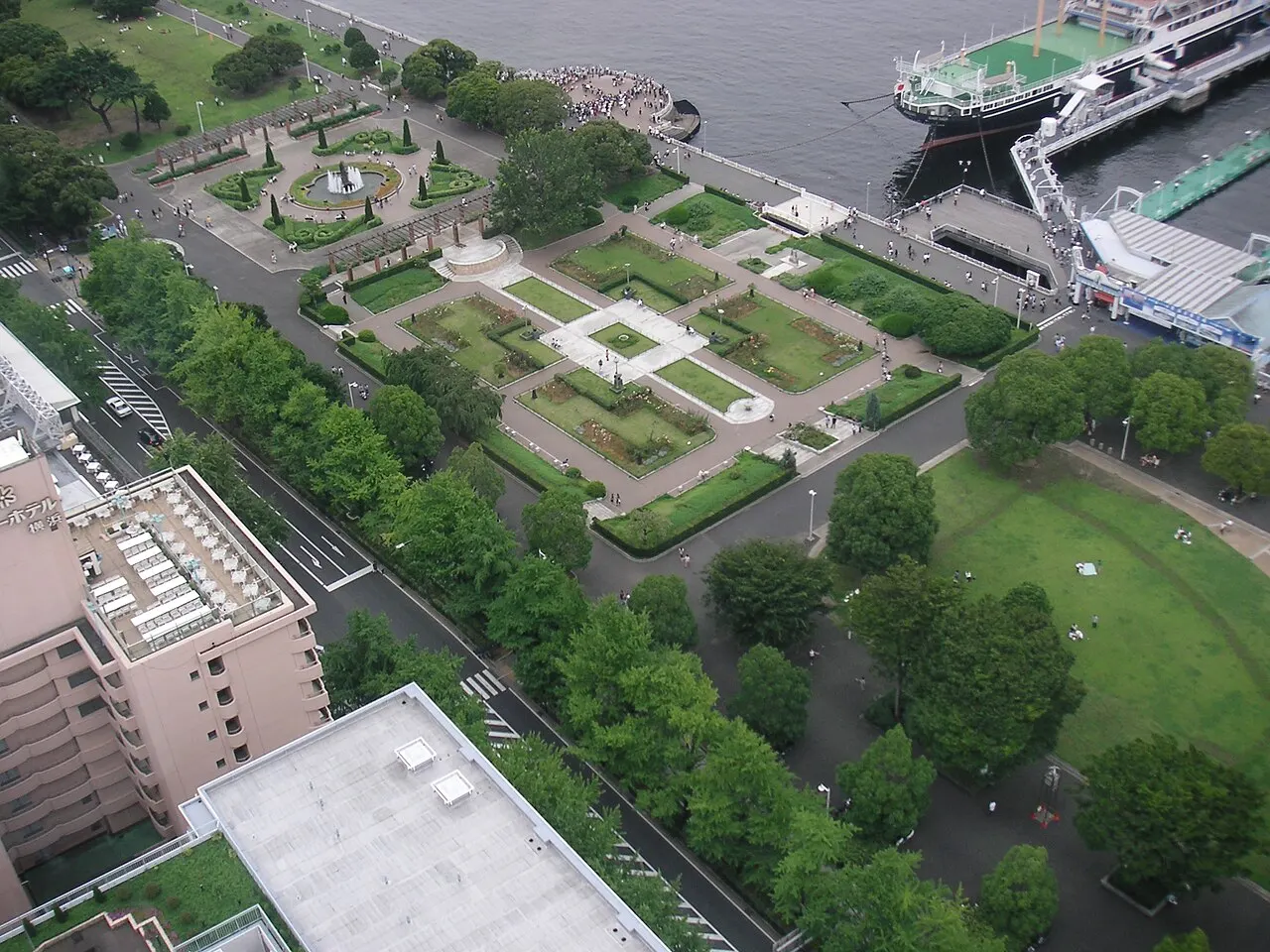 Yamashita Park, Yokohama, Kanagawa, Japan