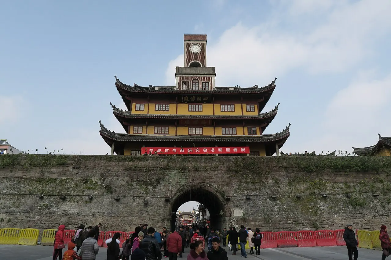 Ningbo Drum Tower, Ningbo, Zhejiang, China