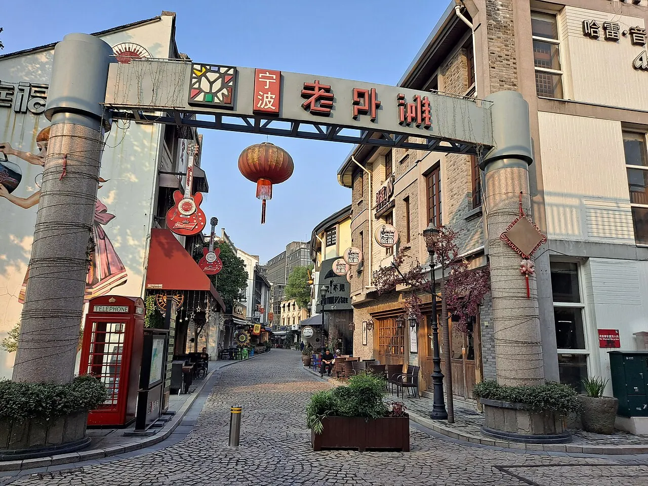 Laowaitan Old Bund, Ningbo, Zhejiang, China