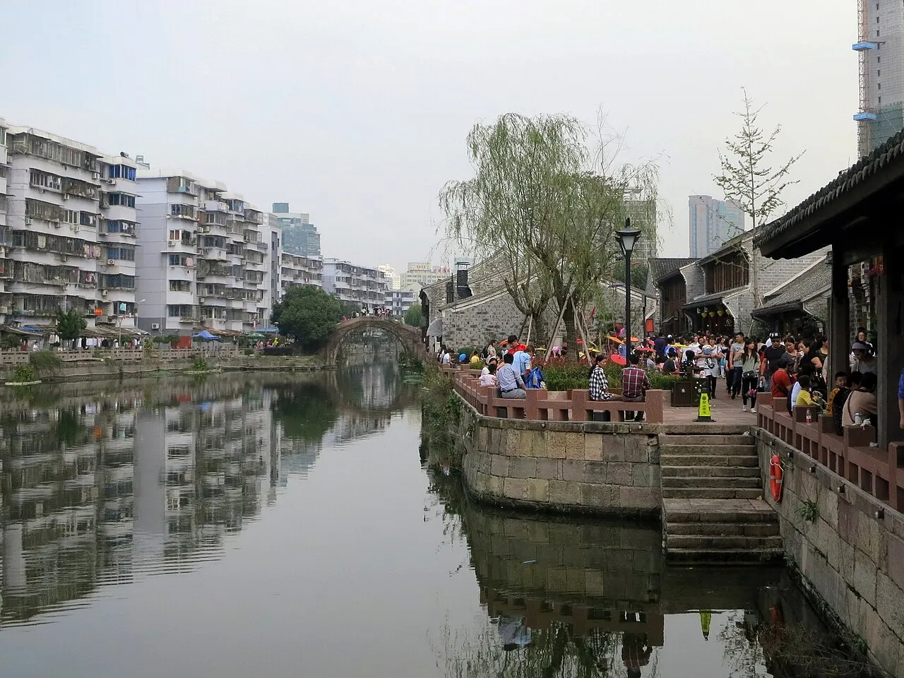 Nantang Old Street, Ningbo, Zhejiang, China