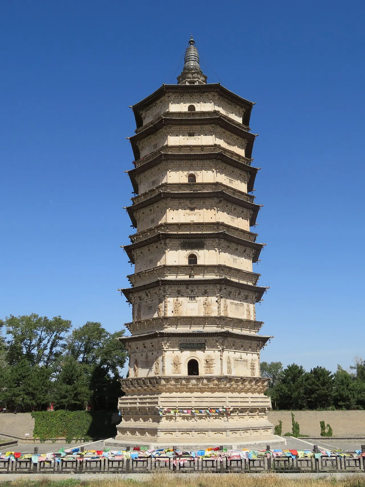 Wanbu Huayan Jing Pagoda, Hohhot, Inner Mongolia, China