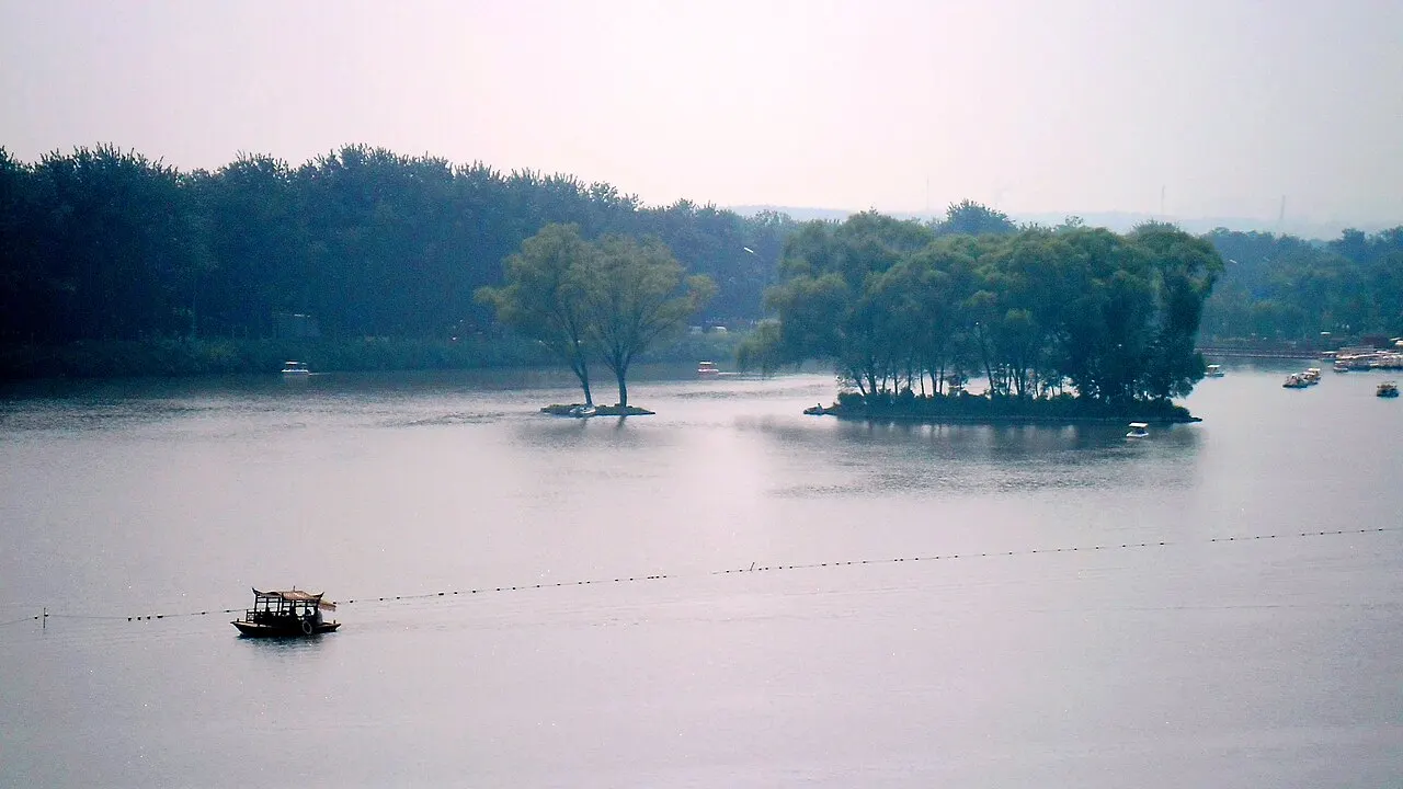 Tangshan Nanhu Park, Tangshan, Hebei, China